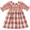 Ivy Dress, Red Chex - Dresses - 1 - thumbnail