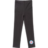 Organic Cotton Leggings, Grey - Leggings - 1 - thumbnail