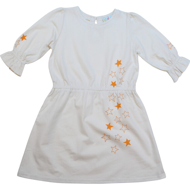 Organic Cotton Joli Dress, Cream - Dresses - 1