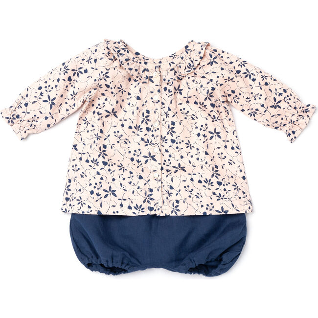 Iris Set, Pink Vines - Mixed Apparel Set - 1