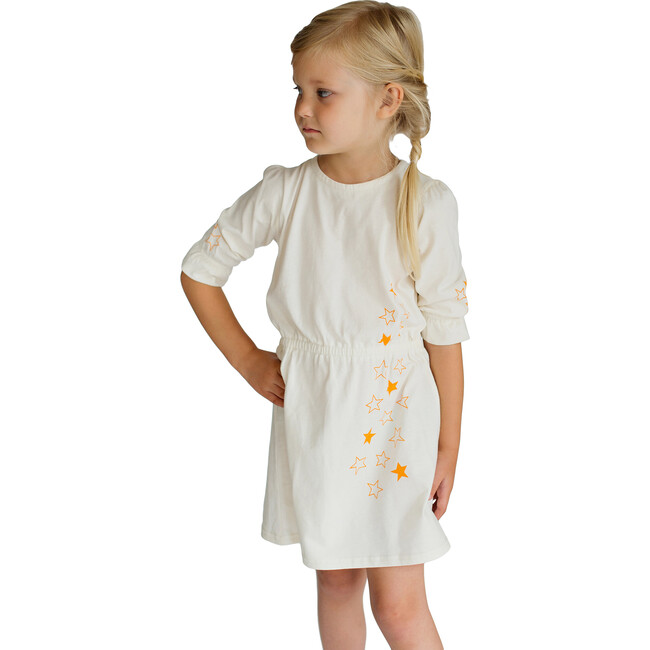 Organic Cotton Joli Dress, Cream - Dresses - 2