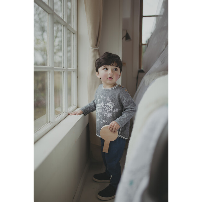 Get Cozy Pullover, Charcoal - Sweaters - 3