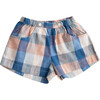 Blue Chex Begonia Shorts - Shorts - 1 - thumbnail