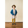 Alpaca Wool Cardigan, Blue - Sweaters - 2