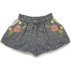 Embroidery Shorts, Double Sided Stars - Shorts - 1 - thumbnail