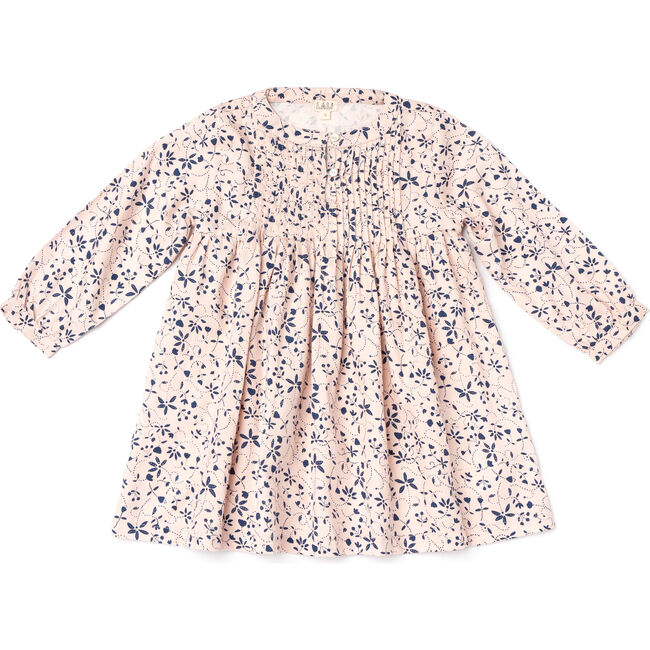 Charlotte Dress, Pink Vines - Dresses - 1