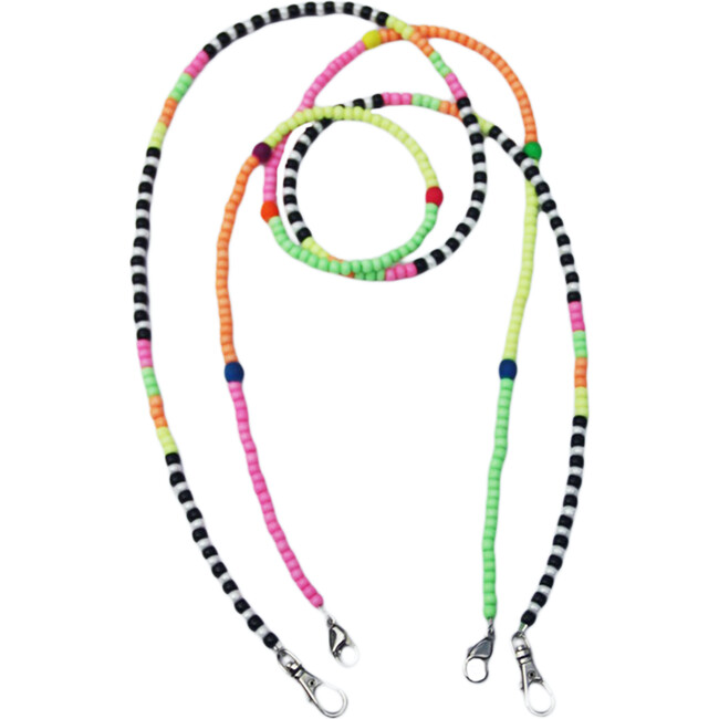 Beaded Face Mask Chain, Neon Bundle