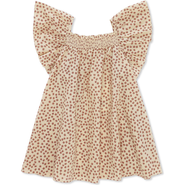 Pilou Strap Dress, Buttercup Rosa - Dresses - 1