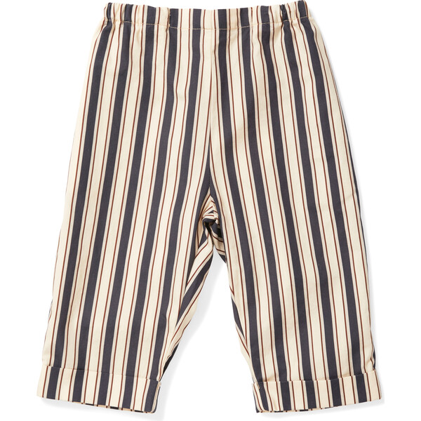 Verbena Pants, Navy Stripe - Konges Slojd Pants | Maisonette