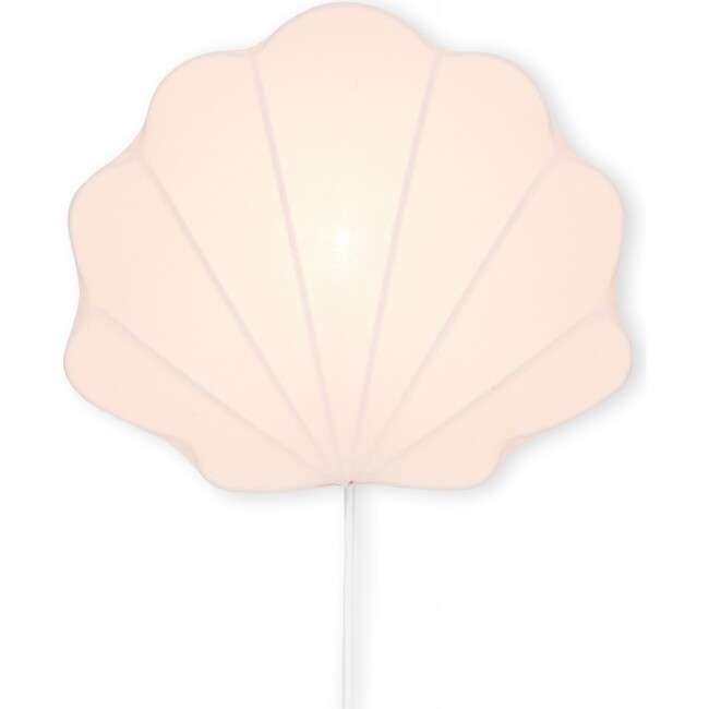 Fabric Lamp Clam, Blush - Lighting - 1