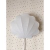 Fabric Lamp Clam, Off White - Lighting - 2