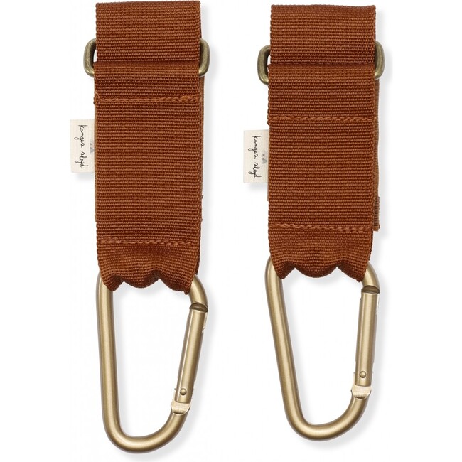 Stroller Straps, Cognac - Stroller Accessories - 1
