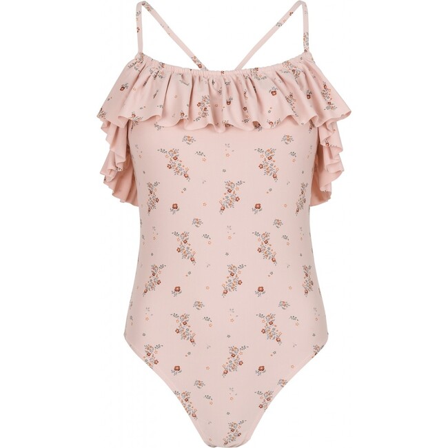 Peony Mommy Swimsuit, Nostalgie Blush - One Pieces - 1