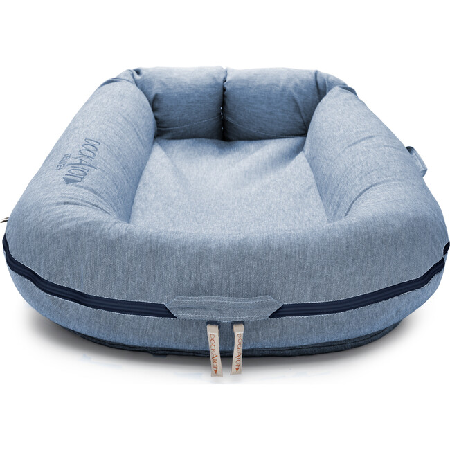 Deluxe+ Dock, Indigo Chambray - Bouncers - 3
