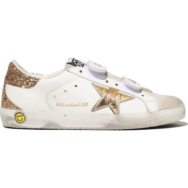 Old School Classic Sneakers With Spur, White