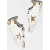 Old School Classic Sneakers With Spur, White - Sneakers - 2
