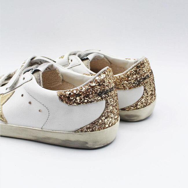 Old School Classic Sneakers With Spur, White - Sneakers - 3