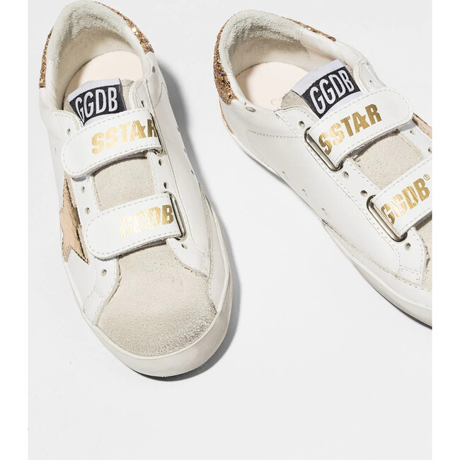 Old School Classic Sneakers With Spur, White - Sneakers - 4
