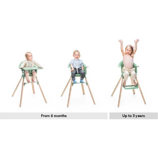 Stokke® Clikk™ High Chair, White - Highchairs - 7