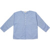 Billy Shirt, Gingham Blue - Shirts - 1 - thumbnail
