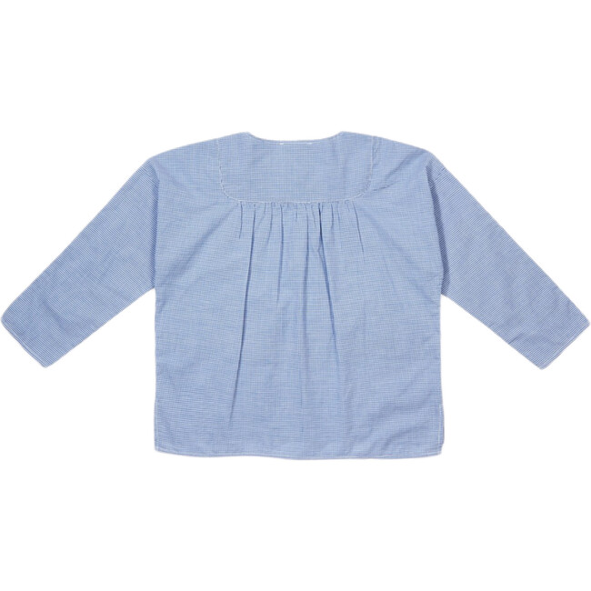 Billy Shirt, Gingham Blue - Shirts - 2