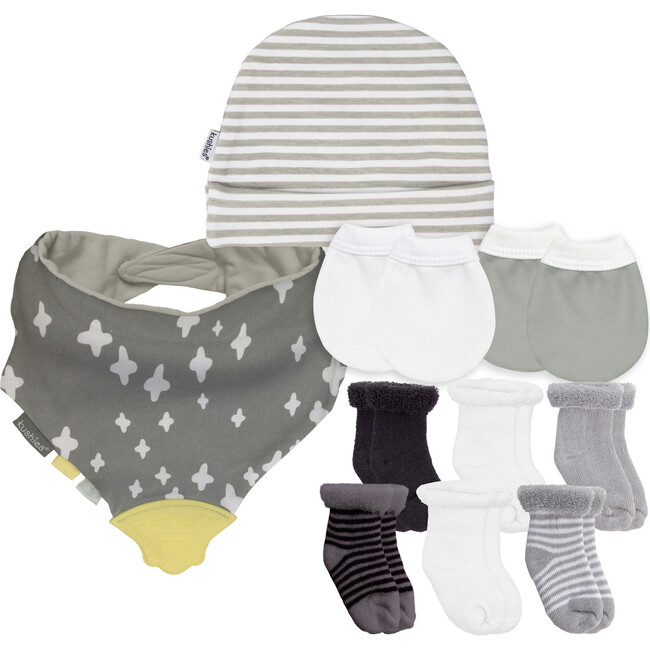 Newborn Essential Set, Grey - Mixed Gift Set - 1