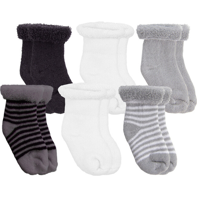 Newborn Essential Set, Grey - Mixed Gift Set - 4