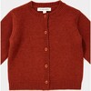 Hermione Cashmere Cardigan, Rust - Sweaters - 2