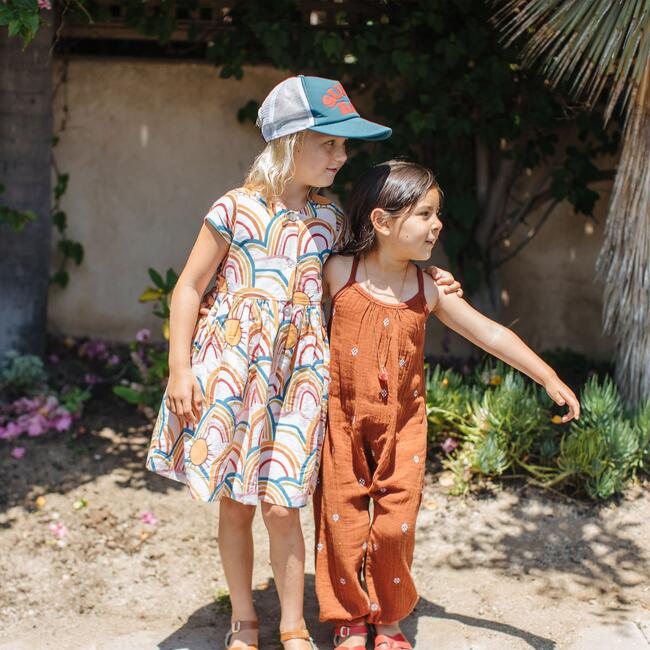 Kelby Jumper, Arabian Spice w/ Embroidery - Dresses - 2