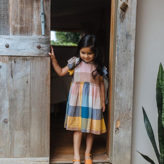 Jennifer Dress, Multi Gingham - Dresses - 2