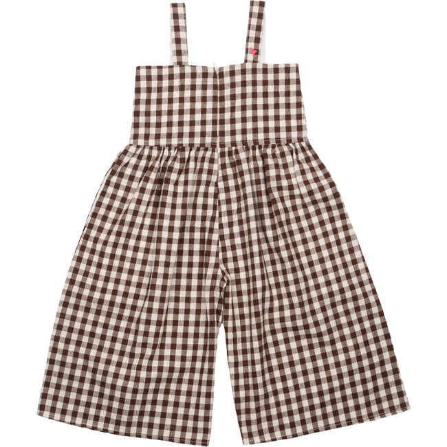 Blake Jumper, Brown Gingham - Dresses - 2