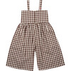 Blake Jumper, Brown Gingham - Dresses - 2