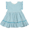 Niley Dress, Turkish Tile Lattice - Dresses - 1 - thumbnail