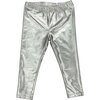 Lame Legging, Silver - Leggings - 1 - thumbnail
