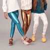 Lame Legging, Copper - Leggings - 2
