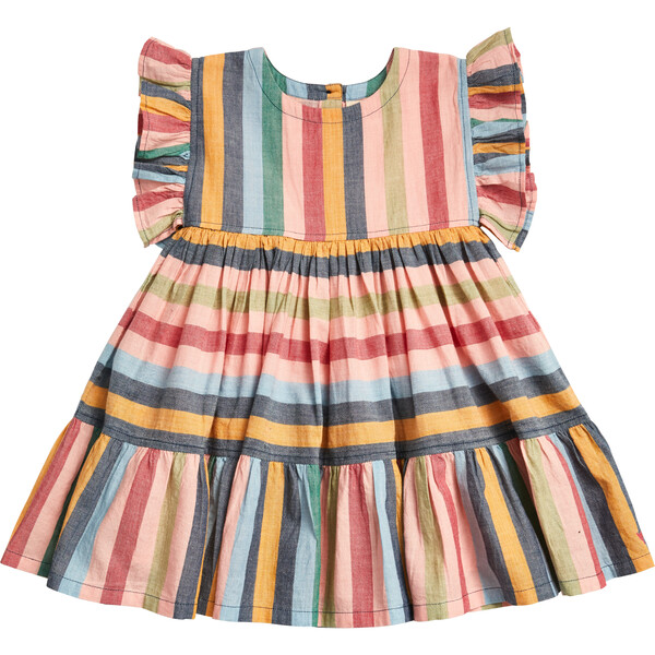 Kit Dress, Multi Stripe - Pink Chicken Dresses | Maisonette