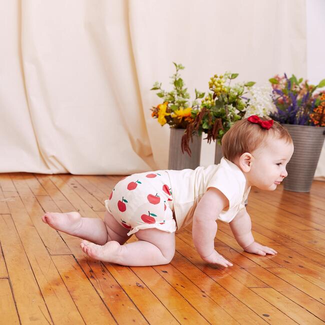 Organic Baby Tee, Antique White - Tees - 3
