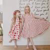 Jennifer Dress, Tango Red Kisses - Dresses - 3