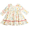 Coralee Dress, Moth Print - Dresses - 1 - thumbnail