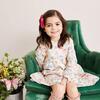 Coralee Dress, Moth Print - Dresses - 3