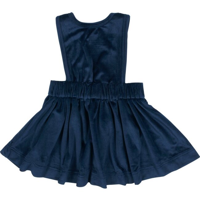 Camille Jumper, Navy Velour - Dresses - 2