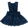 Camille Jumper, Navy Velour - Dresses - 2
