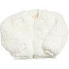 Bomber Jacket, Winter White - Jackets - 1 - thumbnail