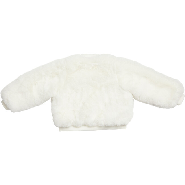 Bomber Jacket, Winter White - Jackets - 2