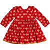 Amma Dress, Red Tango Gold - Dresses - 2 - thumbnail