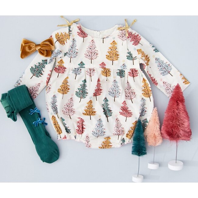 Sheila Bubble, Multi Christmas Trees - Rompers - 5