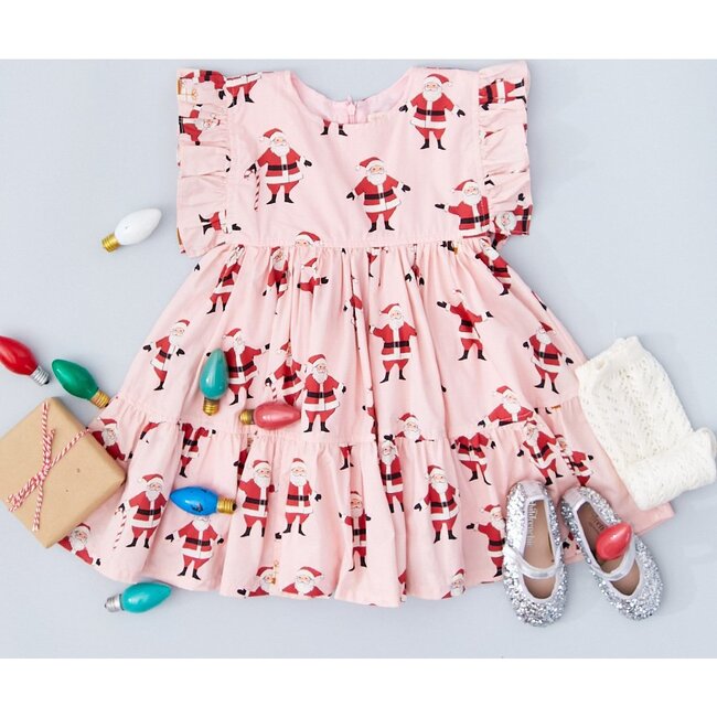 Kit Dress, Strawberry Cream Santa - Dresses - 6