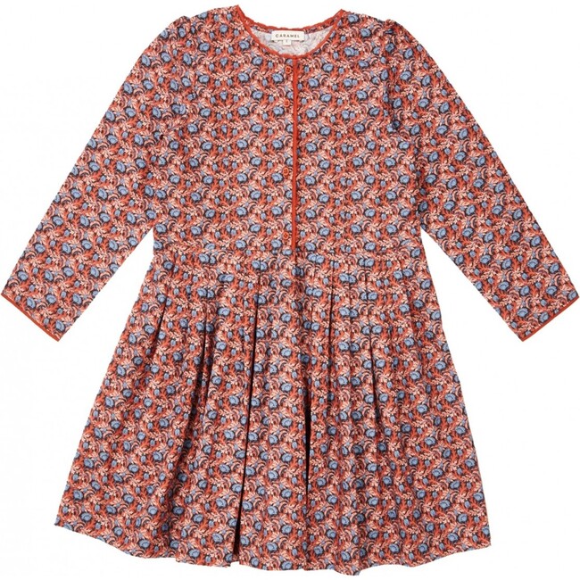 Medea Dress, Plume Poppy Print - Dresses - 1
