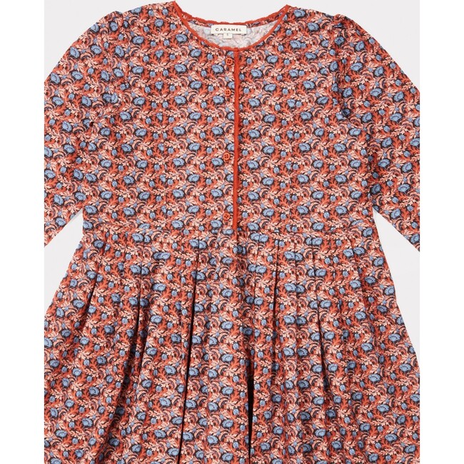 Medea Dress, Plume Poppy Print - Dresses - 2