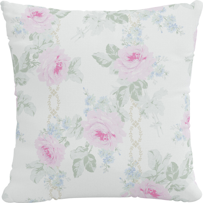 Decorative Pillow, Royal Bouquet Pink